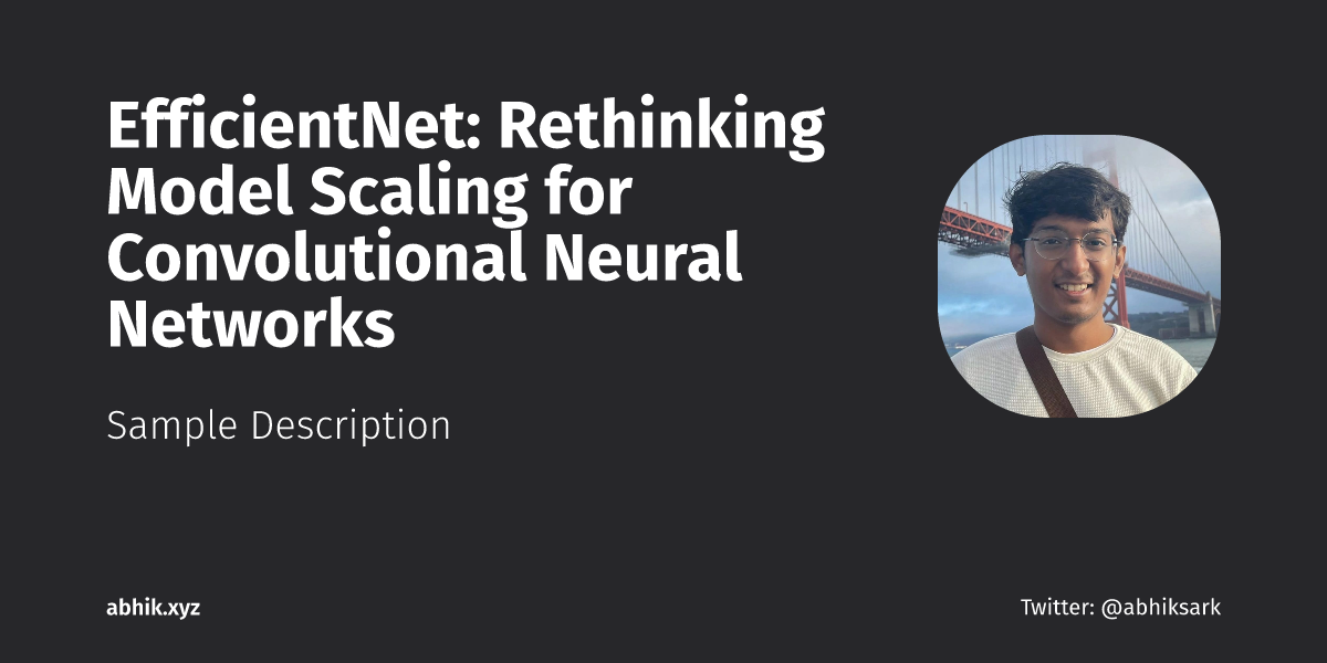 EfficientNet: Rethinking Model Scaling for Convolutional Neural ...